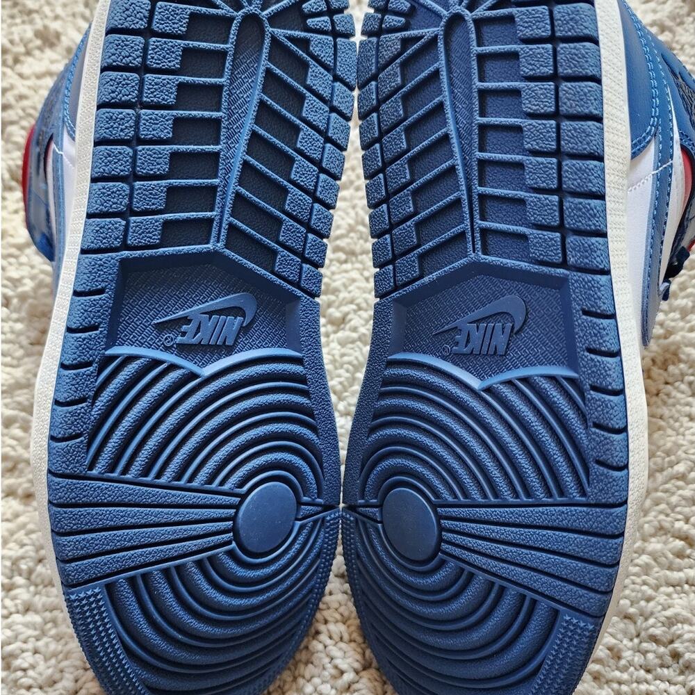 Wmns Air Jordan 1 Mid French Blue Brand New Sz 7 - Picture 7 of 8